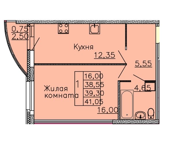 1 ���� 1-�������. 41.05 ��.�.